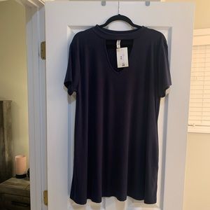 Navy tunic with pockets!